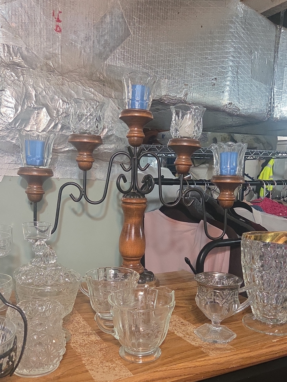 Vintage H O M C O Candelabra